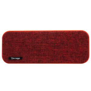 BOCINA PORTATIL BLUETOOTH VORAGO BSP-150-RD/3.5MM/2.0CANALES/6W/USB/COLOR ROJO