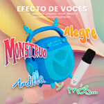 Bocina Vorago Bsp-205 Bluetooth Msd USB 3.5Mm Microfono Con