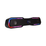 Bocina Portatil Vorago Bsp-350 Bluetooth/3.5Mm, USB, Iluminacion Rgb, Color Negro
