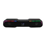 Bocina Portatil Vorago Bsp-350 Bluetooth/3.5Mm, USB, Iluminacion Rgb, Color Negro