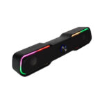 Bocina Portatil Vorago Bsp-350 Bluetooth/3.5Mm, USB, Iluminacion Rgb, Color Negro