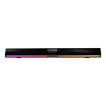 Barra De Sonido Portatil Vorago Bsp-450 Bt/Tf/Aux 3.5Mm/USB/Coaxial Rgb Tipoc 2X5W Rms Control Remoto  -