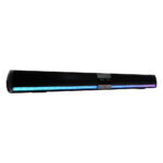 Barra De Sonido Portatil Vorago Bsp-450 Bt/Tf/Aux 3.5Mm/USB/Coaxial Rgb Tipoc 2X5W Rms Control Remoto  -