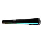 Barra De Sonido Portatil Vorago Bsp-450 Bt/Tf/Aux 3.5Mm/USB/Coaxial Rgb Tipoc 2X5W Rms Control Remoto  -