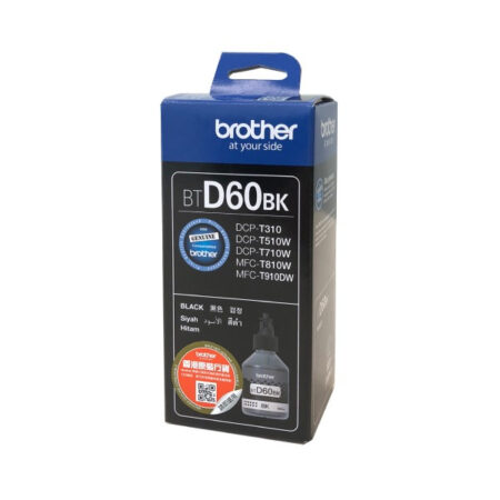 Botella De Tinta Negra Brother 6500 Paginas
