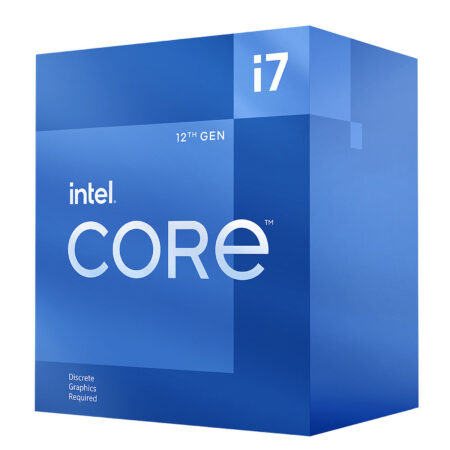 Procesador Intel I7-12700F S-1700 12A Gen/2.1-4.9Ghz Cache 25Mb /12 Cores/Sin Graficos/Con Disipador, Bx8071512700F