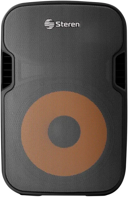 Bocina Inalambrica 15″ Steren Baf-1555Bt Bluetooth, 3000W Pmpo, 200W Rms, USB, Color Negro