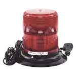 Baliza LED Ecco X7970Rvm Color Rojo, Montaje Magnetico De Succion De 7" De Altura