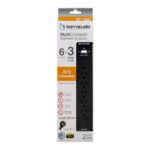 Barra Multicontacto Barracuda Sp106U 6 Contactos Nema 5-15 + 3 USB, Color Negro