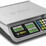 BASCULA COMERCIAL DIGITAL RHINO BAR-8RS/40KG/33X25CM/COLOR GRIS