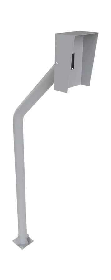 Base Tipo Tubular Accesspro P/Instalacion De Lectora Rfid Bas-Pos-Rfid