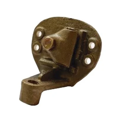 Base De Pretil Para Punta Maciza Total Ground Elaborada En Bronce/Permite Fijar La Punta En Paredes O En Muros/Tg-Bp-0070