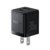 Clip Para Cable Magnetico Baseus Color Negro/Acwdj-01