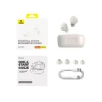 Audifonos Inalambricos C/Microfono Baseus A00023800223-00 Bowie E18/Bluetooth 5.3 Tws/Color Blanco