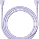 Cable USB-C A USB-C Baseus P10355702221-B2 2Metros/5A 100W/Color Blanco/Carga Rapida