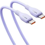 Cable USB-C A USB-C Baseus P10355702111-B2 2Metros/5A 100W/Color Negro/Carga Rapida