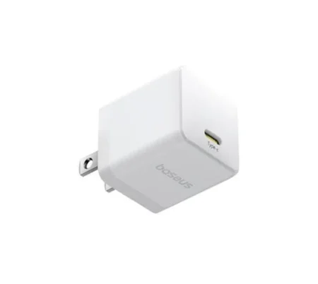 Cargador De Pared Tipo-C Baseus P10111606213-00 30W/Color Blanco