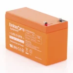 Bateria 12V/9.5Ah Linkedpro Lk9.512Fr/Ul/Agm-Vrla/Vida Util Promedio De 5 Años/Retardante A La Flama/Uso En Equipo Electronico/Alarmas De Intrusion/Incendio/Control De Acceso/Video Vigilancia
