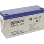 Bateria 12Vcc/150Ah Epcom Powerline Pl150D12V2/Ul/Tecnologia Agm-Vrla/Ciclo Profundo/Fotovoltaica/Terminales T5
