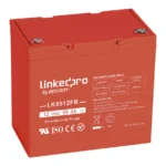 Bateria Linkedpro Lk5512Fr 12 Vcc/55 Ah/Ul/Retardo A La Flama/Para Uso En Equipo Electronico/Alarmas De Intrusion/Incendio/Control De Acceso/Video Vigilancia/T2
