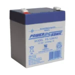 Bateria De Respaldo 12V, 5Ah, Power Sonic Ps-1250-F1, Tecnologias Agm/Vrla, Terminales F1, Reconocida Ul