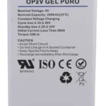 Bateria De Gel Epcom Powerline Pg22000, Opzv/2V/2,000Ah Para Aplicaciones Fotovoltaicas