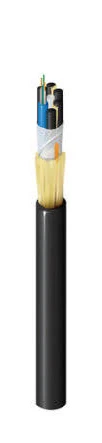 BOBINA DE CABLE DE FIBRA OPTICA BELDEN FS3L006NF-100MTS/OM3 DE 6 HILOS/EXTERIOR/100M/COLOR NEGRO