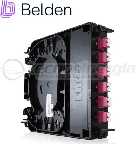 Cassette Fx Ecx Belden Multimodo Om4/Lc Duplex/6 Puertos/Fc4X06Ldfs