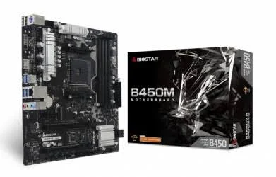 Mb Biostar B450Mx-S Socket Am4/DDR4 128Gb/AMD B450/HDMI/Micro ATX