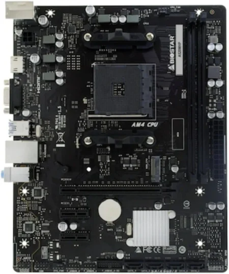Mb Biostar A520Mhp Socket Am4/2Xddr4/HDMI/VGA/DP/RJ45/Micro ATX