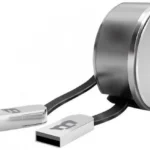 Cable De Carga 2 En 1 USB A Macho - Lightning/Micro-USB Macho Blackpcs Casmlpr-3/1 M/Color Plata