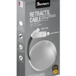 Cable De Carga 2 En 1 USB A Macho - Lightning/Micro-USB Macho Blackpcs Casmlpr-3/1 M/Color Plata