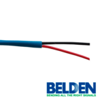 Bobina Cable De Alarma Contra Incendios Belden Forro Pvc Azul Cmr Riser-Fplr 2C, 18Awg Solido, Cobre, Monitorizacion, Deteccion, Circuitos: Audio, Control, Iniciacion, Notificacion/305Mts, 5320Ul D151000