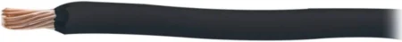 Bobina De Cable Cobre Recubierto Indiana Thw-Ls/Calibre 1/0 Awg/19 Hilos/Negro/100M, Sly-343-Blk/100