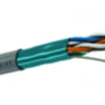 Bobina De Cable Ftp Condumex 66777635 Cat 6A / Blindaje De Aluminio, 4 Pares, 23Awg, Pvc, Cmr, Gris, 305Mts