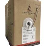 Bobina De Cable Telefonico Modular Steren Tr2X24-1000/2 Vias/24 Awg/Exterior/1000M/Color Marfil
