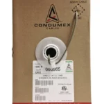 Bobina De Cable Telefonico Modular Steren Tr2X24-1000/2 Vias/24 Awg/Exterior/1000M/Color Marfil
