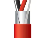 Bobina De Alambre Genesis 4406-1104 Para Aplicaciones De Incendio Fplr/2X16Awg/Riser/305M/Color Rojo