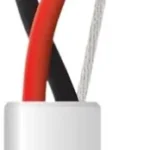 Bobina De Cable 2X18 Awg Honeywell 2114-1101/1000, De 305 Mts, Blanco, Para Aplicaciones En Alarmas De Intrusion, Control De Acceso, Interfonos, Tv Porteros, Automatizacion, Audio Y Voceo