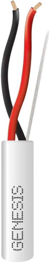Bobina De Cable 2X18 Awg Honeywell 2114-1101/1000, De 305 Mts, Blanco, Para Aplicaciones En Alarmas De Intrusion, Control De Acceso, Interfonos, Tv Porteros, Automatizacion, Audio Y Voceo