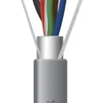 Bobina De Cable 6 X22Awg Blindado Genesis 2206-1109/1000 Riser/305M/Color Gris/Para Aplicaciones De Audio/Seguridad Y Control