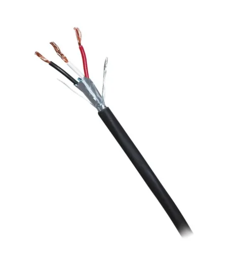 Bobina De Cable Blindado Viakon 71-12/3X18Awg/305M/Color Negro