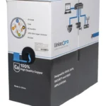 Bobina De Cable Cat6+ Linkedpro Pro-Cat-6-Plus-V2 Pvc (Cm)/Calibre 23/Etl,Ul/305M/Color Azul/Uso Interior