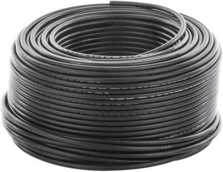 Bobina De Cable Fotovoltaico Viakon Fj66/100 Recubrimiento Xlpe/4Mm²/12 Awg/1,800 Vcc/100M/Color Negro