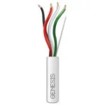 BOBINA DE 152 MTS DE CABLE HONEYWELL 54745501 CALIBRE 16/2 PARES/COLOR BLANCO/APLICACIONES DE ALARMAS DE INTRUSION Y AUTOMATIZACION