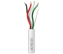 BOBINA DE 152 MTS DE CABLE HONEYWELL 54745501 CALIBRE 16/2 PARES/COLOR BLANCO/APLICACIONES DE ALARMAS DE INTRUSION Y AUTOMATIZACION