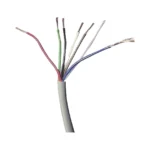 Bobina De Cable Linkedpro Lp618W/1000 6 X 18 Awg/Cmr/Para Sistemas De Seguridad Y Alarmas/305M/Color Blanco