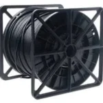 Bobina De Cable Cat6 Linkedpro Pro-Cat-6-Ext-Lites 24 Awg/Climas Extremos/Color Negro/Sin Blindar/Para Intemperie/305Mts