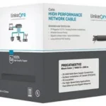 Bobina De Cable Cat6 Linkedpro Pro-Cat-6-Ext-Lites 24 Awg/Climas Extremos/Color Negro/Sin Blindar/Para Intemperie/305Mts