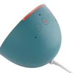 Bocina Inteligente Alexa Amazon Echo Pop B09Zx1Lrxx, Proyeccion Frontal De 1.95" Wi-Fi/Bluetooth, Color Verde Azulado